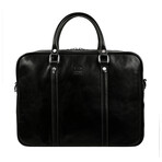 The Hobbit // Leather Laptop Bag // Black