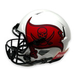 Tom Brady // Tampa Bay Buccaneers // Signed Speed Lunar Authentic Helmet