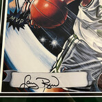 Larry Bird // Boston Celtics // Signed Photograph + Framed // Limited Edition #97/500