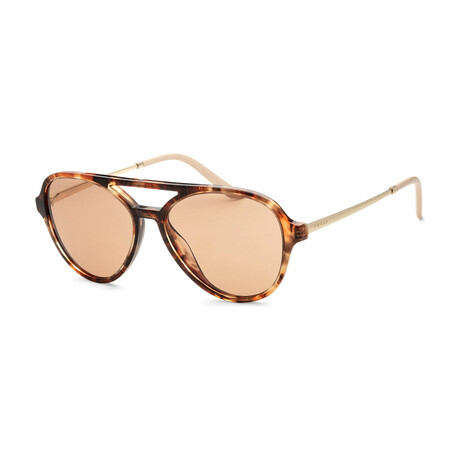 Women's PR13WS-07R1P1-57 Sunglasses // Caramel Tortoise + Dark Brown