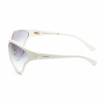 Women's PR22VS-7S340968 Sunglasses // Ivory + Blue