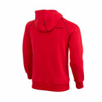 Iconic Hooded Sweatshirt // Red (S)