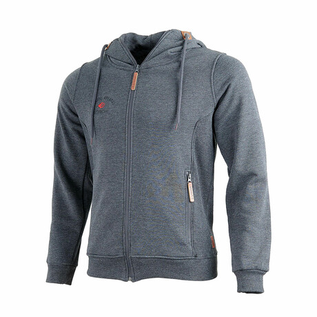Full Zip Hooded Sweatshirt // Anthracite (S)