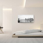 Signature Series Glass Heater // City Series // Brooklyn Bridge (48"L x 16"W)