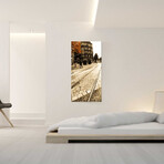 Signature Series Glass Heater // City Series // October Sun v1 (48"L x 16"W)