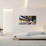 Signature Series Glass Heater // City Series // Empty Train Station (48"L x 16"W)