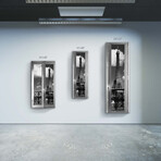 Signature Series Glass Heater // City Series // Eiffel Tower (48"L x 16"W)