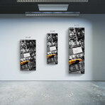 City Series // Yellow Cab (48"H x 16"W x 0.5"D)