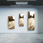 Signature Series Glass Heater // City Series // October Sun v1 (48"L x 16"W)