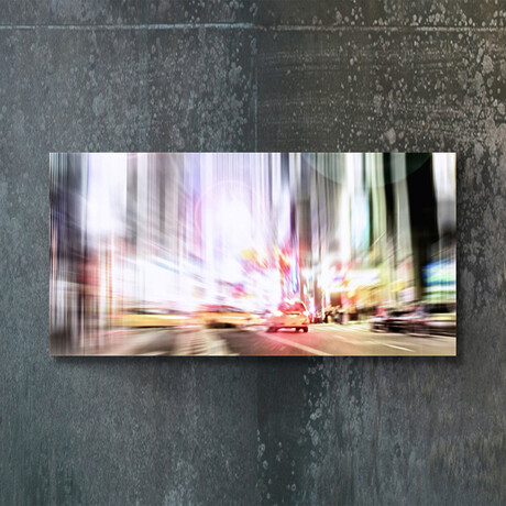 Signature Series Glass Heater // City Series // Manhattan Lights v2 (48"L x 16"W)