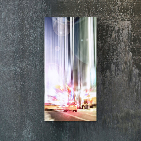 Signature Series Glass Heater // City Series // Manhattan Lights v1 (48"L x 16"W)