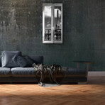 Signature Series Glass Heater // City Series // Eiffel Tower (48"L x 16"W)