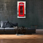 Signature Series Glass Heater // City Series // London Phone Box (48"L x 16"W)