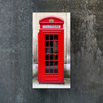 Signature Series Glass Heater // City Series // London Phone Box (48"L x 16"W)