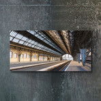 Signature Series Glass Heater // City Series // Empty Train Station (48"L x 16"W)
