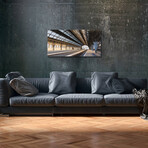 Signature Series Glass Heater // City Series // Empty Train Station (48"L x 16"W)