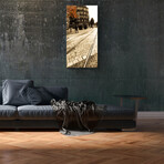 Signature Series Glass Heater // City Series // October Sun v1 (48"L x 16"W)