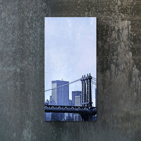 City Series // NY Retro (48"H x 16"W x 0.5"D)