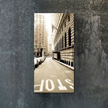City Series // Stop Street (48"H x 16"W x 0.5"D)