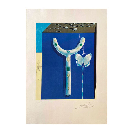 Salvador Dali // Surrealist Crutches from Memories of Surrealism // 1971