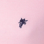 Jamison Round Neck Pullover Sweater // Pink (2XL)