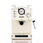 Lafeeca 19 Bar Espresso Coffee Machine + Milk Frother // Ivory