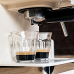 Lafeeca 19 Bar Espresso Coffee Machine + Milk Frother // Ivory