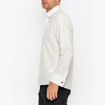 William Button Up Shirt // Ecru (M)