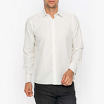 William Button Up Shirt // Ecru (XL)