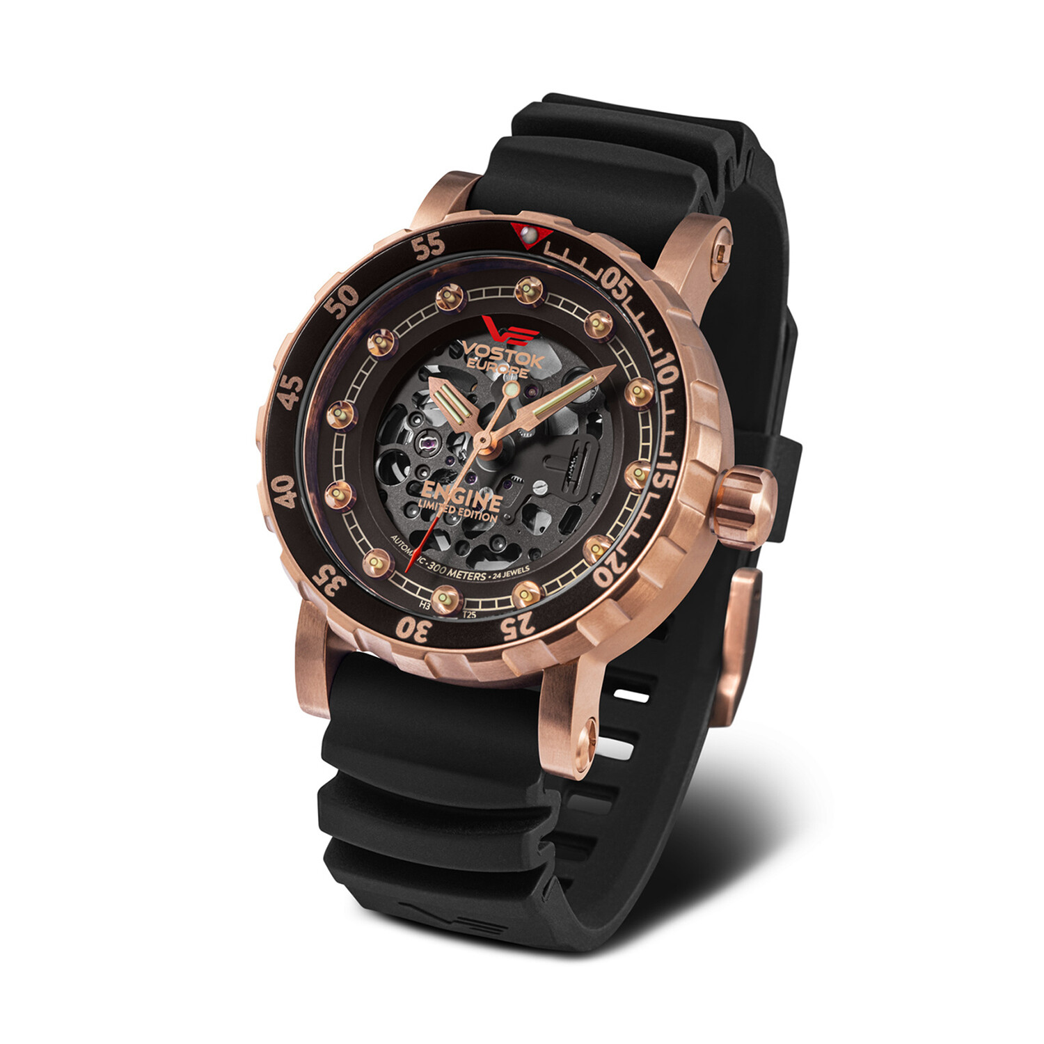 Vostok-Europe Engine Automatic // NH72-571B648 - Vostok-Europe ...