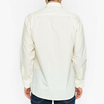 Leon Button Up Shirt // Ecru (XS)