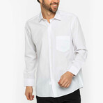 Henry Button Up Shirt // White (L)