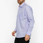 Luke Button Up Shirt // Lilac (XL)