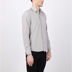 Dylan Button Up Shirt // Brown (XL)