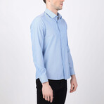 Peyton Button Up Shirt // Blue (XS)
