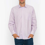 Drake Button Up Shirt // Lilac (M)