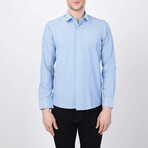 Peyton Button Up Shirt // Blue (XL)
