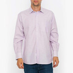 Drake Button Up Shirt // Lilac (L)