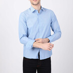 Peyton Button Up Shirt // Blue (L)