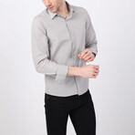 Dylan Button Up Shirt // Brown (L)