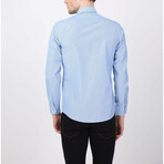 Peyton Button Up Shirt // Blue (XS)