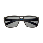 Barrett Sunglasses // Brown Frame + Black Lens