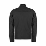 Allen Reversible Leather Jacket // Black + Bordeaux (L)