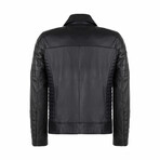 Liam Leather Jacket // Black (3XL)