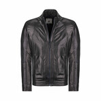 William Leather Jacket // Black (M)