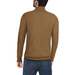 Basic Turtle Neck Sweater // Copper (M)