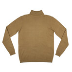 Basic Turtle Neck Sweater // Copper (M)