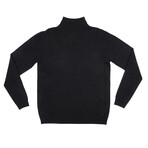 Turtle Neck Sweater // Black (S)