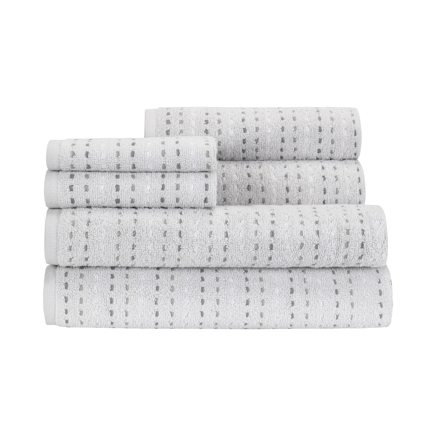 Parsnip White Natural Towel Set (6-Piece)