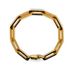 Carmen link bracelet // 22K Gold Plated (Medium)